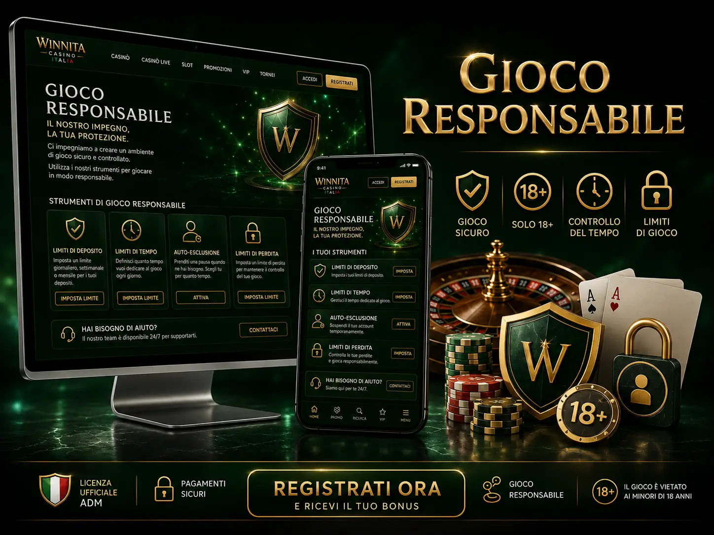 Gioco Responsabile Su Winnita Casino