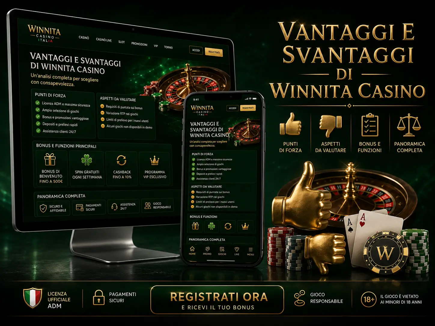 Vantaggi E Svantaggi Di Winnita Casino