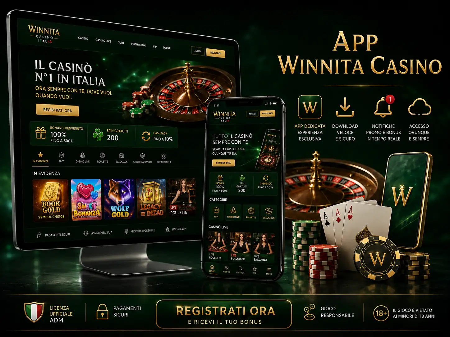 App Winnita Casino: Applicazione E Versione Mobile